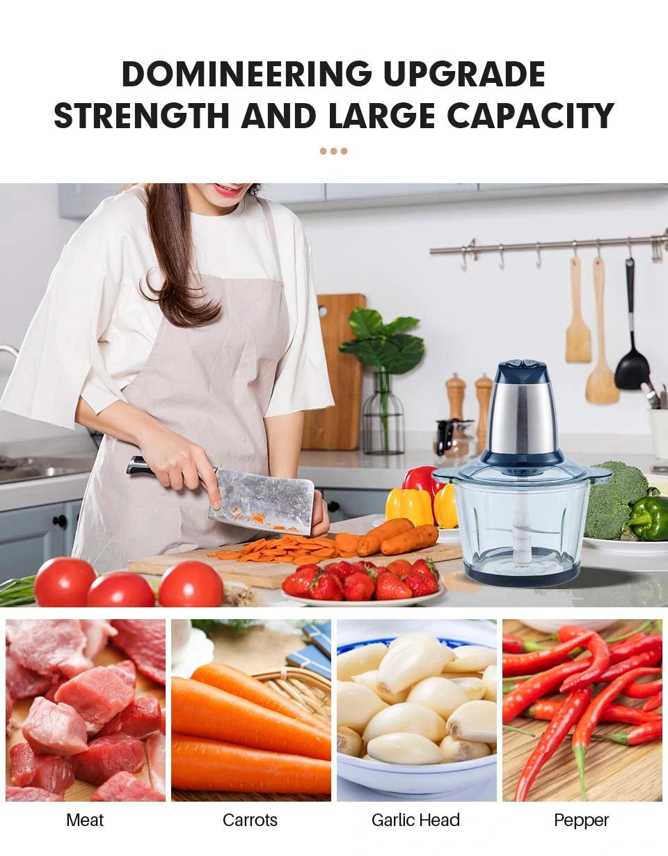 Electric Quality Mannual Dicers Multi Machine Tools Cutter Speedy Kitchen Food Chopper Blender