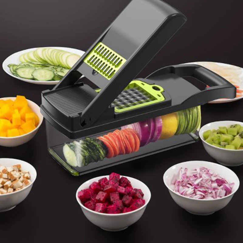 Multifunctional and Convenient Vegetable Chopper Manual Food Chopping and Grating Tool