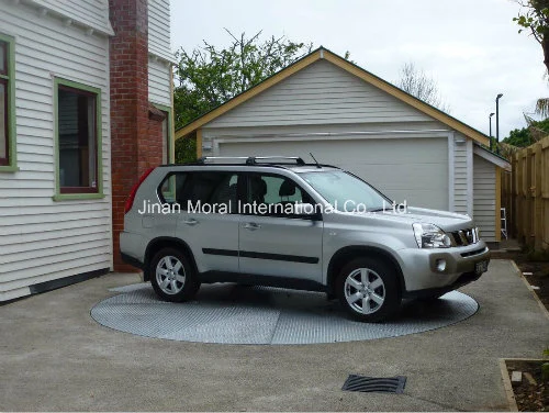 Narrow Limited Access Outdoor Driveway Parking Rotating Car Turntable