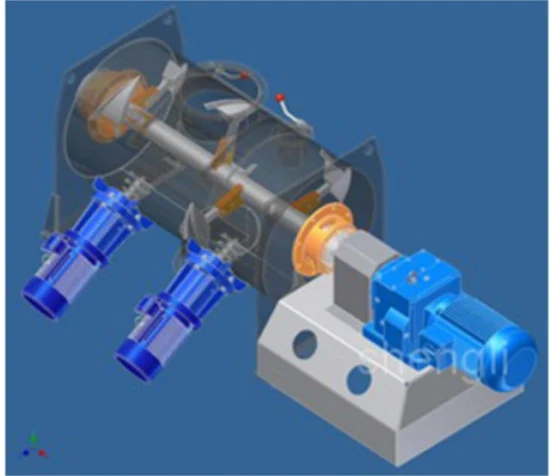 Misturador de alto cisalhamento, misturador de arado para farinha, lodo, picador de alta velocidade, cortador