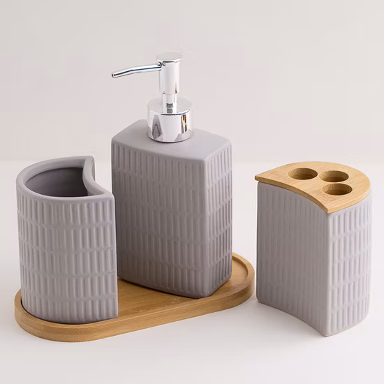 Suporte para escova de dentes tradicional em cerâmica para banho, mais vendido, saboneteira, dispensador de sabonete, conjunto de acessórios para banheiro