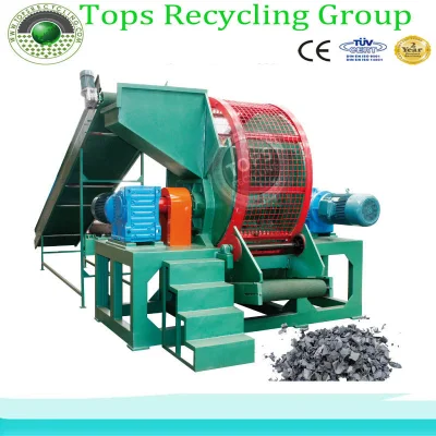 Planta de reciclagem de pneus de sucata Plano de máquina de reciclagem de pneus usados