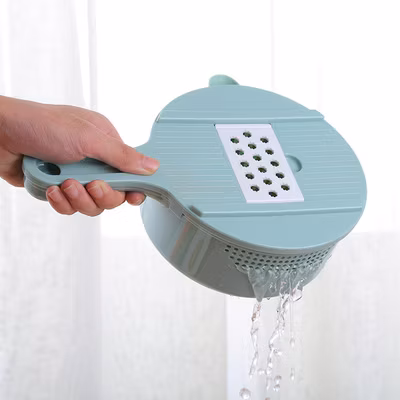 Venda imperdível Cortador de vegetais multifuncional biodegradável Manual Cortador de legumes com protetor de mão
